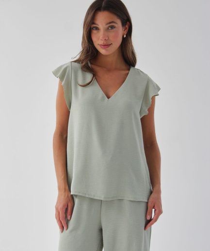 Blusa de Crepe