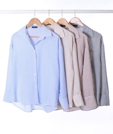 Camisa Lino Rayado