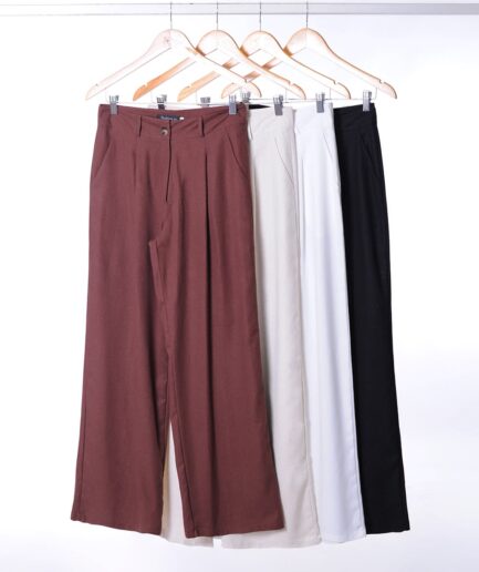 Pantalon de Lino Pinzado